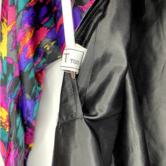 Vintage 1988 Seoul Olympic GDT Too Multicolored Reversible Bomber Jacket - Picture 7 of 9